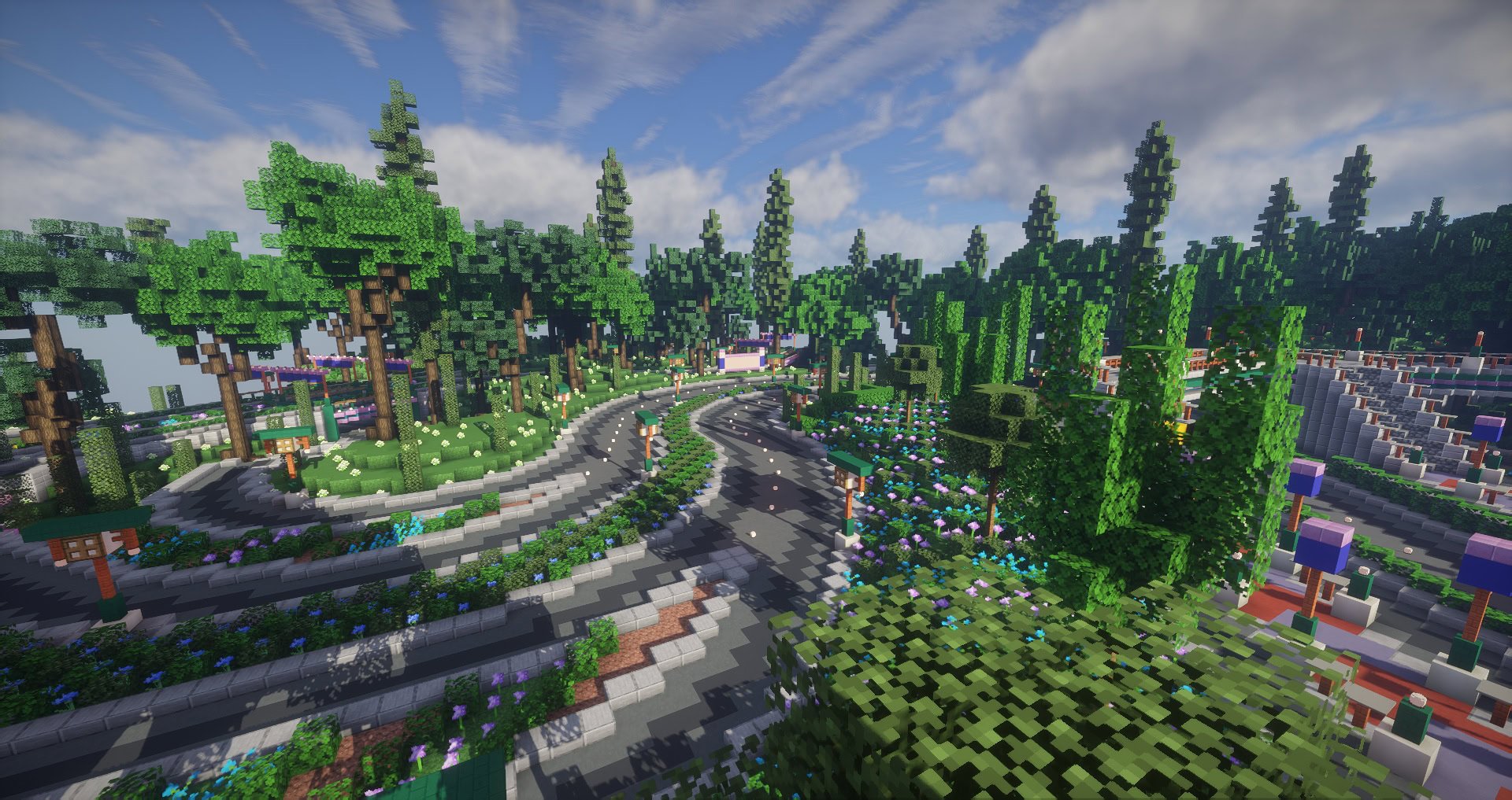 L'attraction d'Autopia - MagicCraft