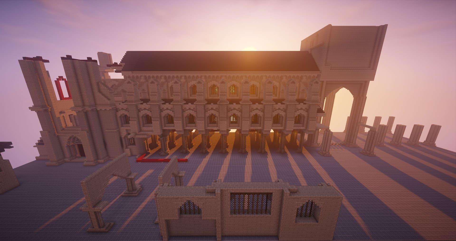 Notre dame en construction