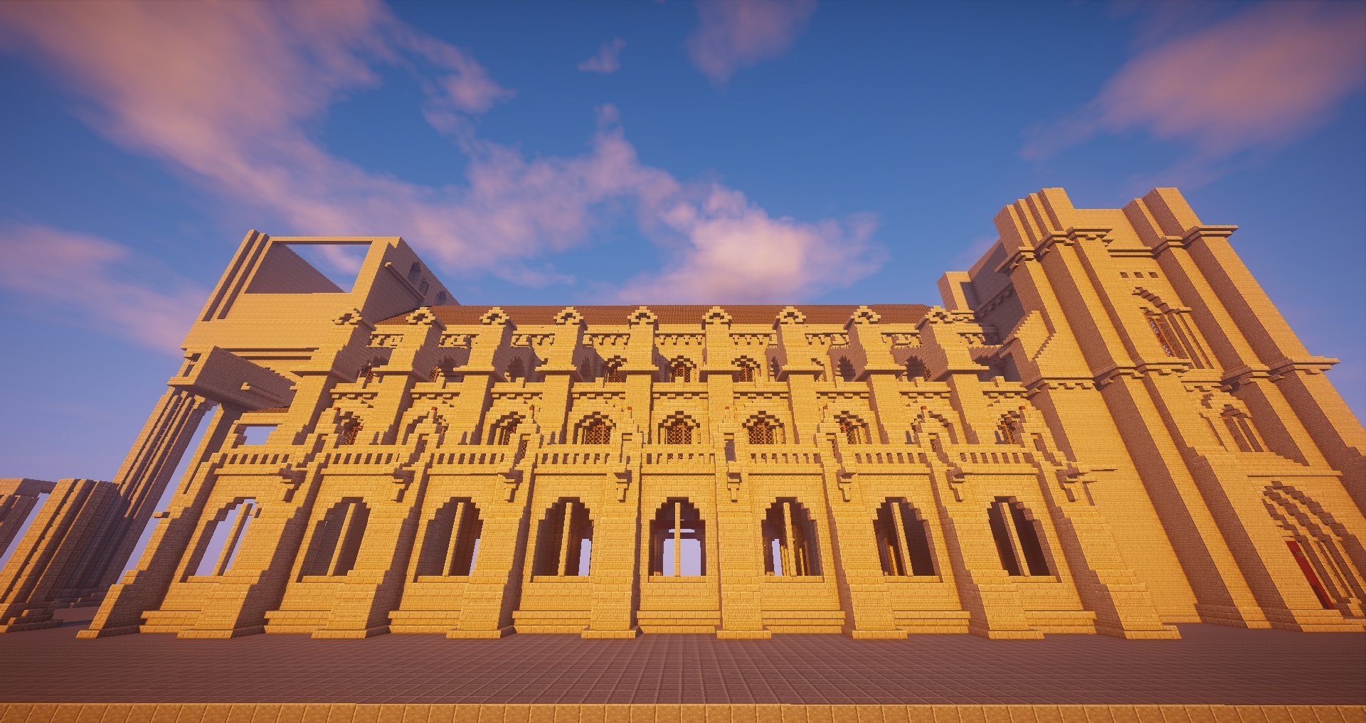 Notre dame en construction