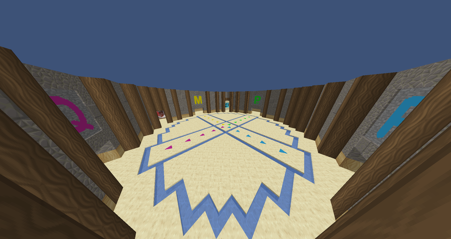 Le spawn de la map
