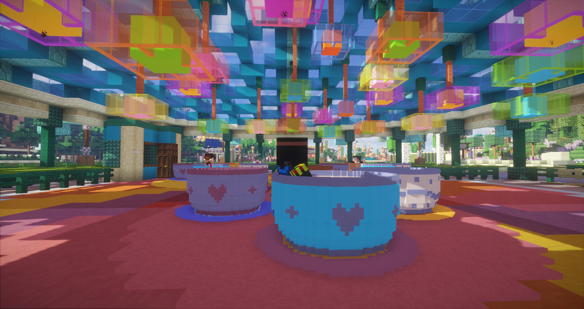 L'attraction Mad Tea Party - MagicCraft
