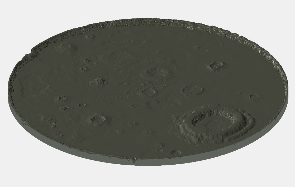 Map en vue isométrique