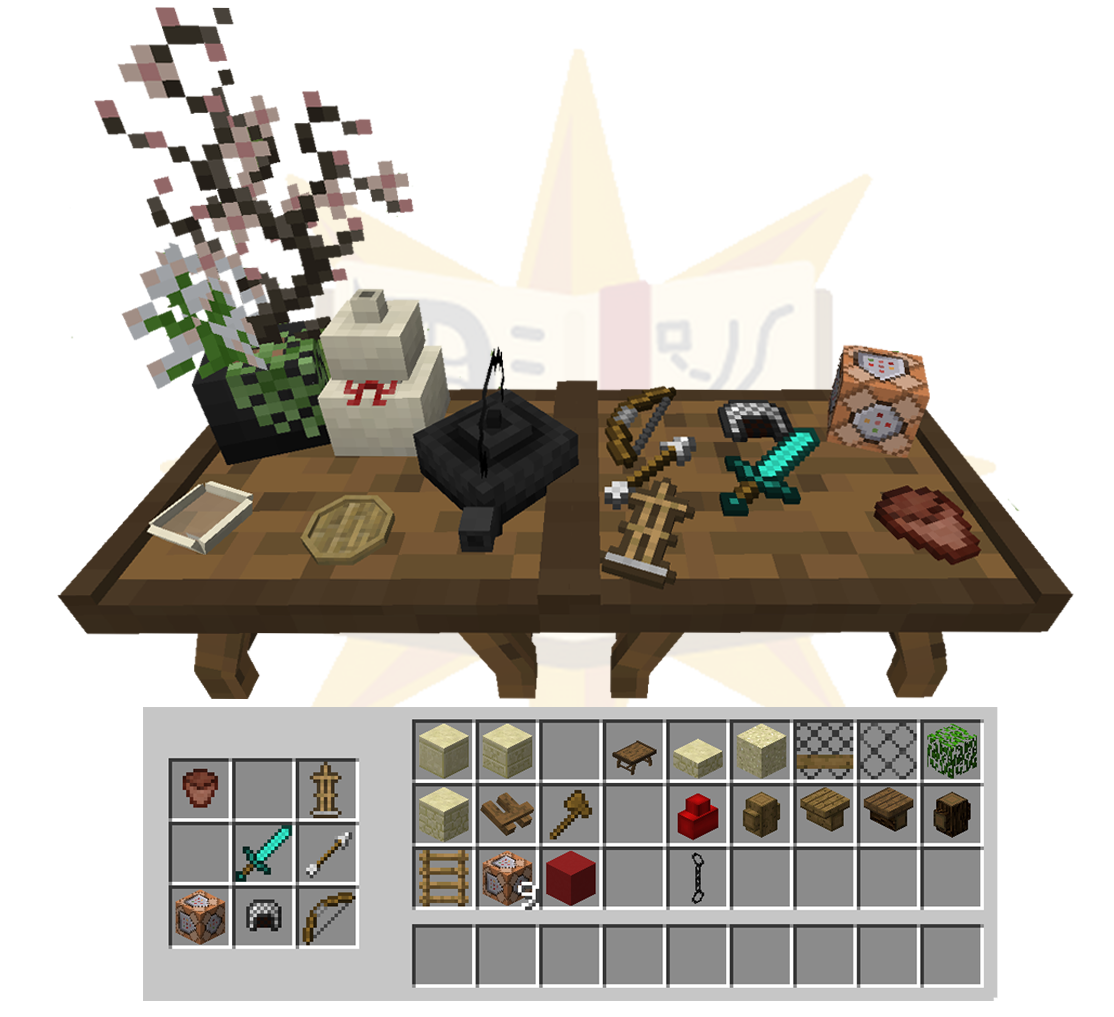 table expositions d'objets