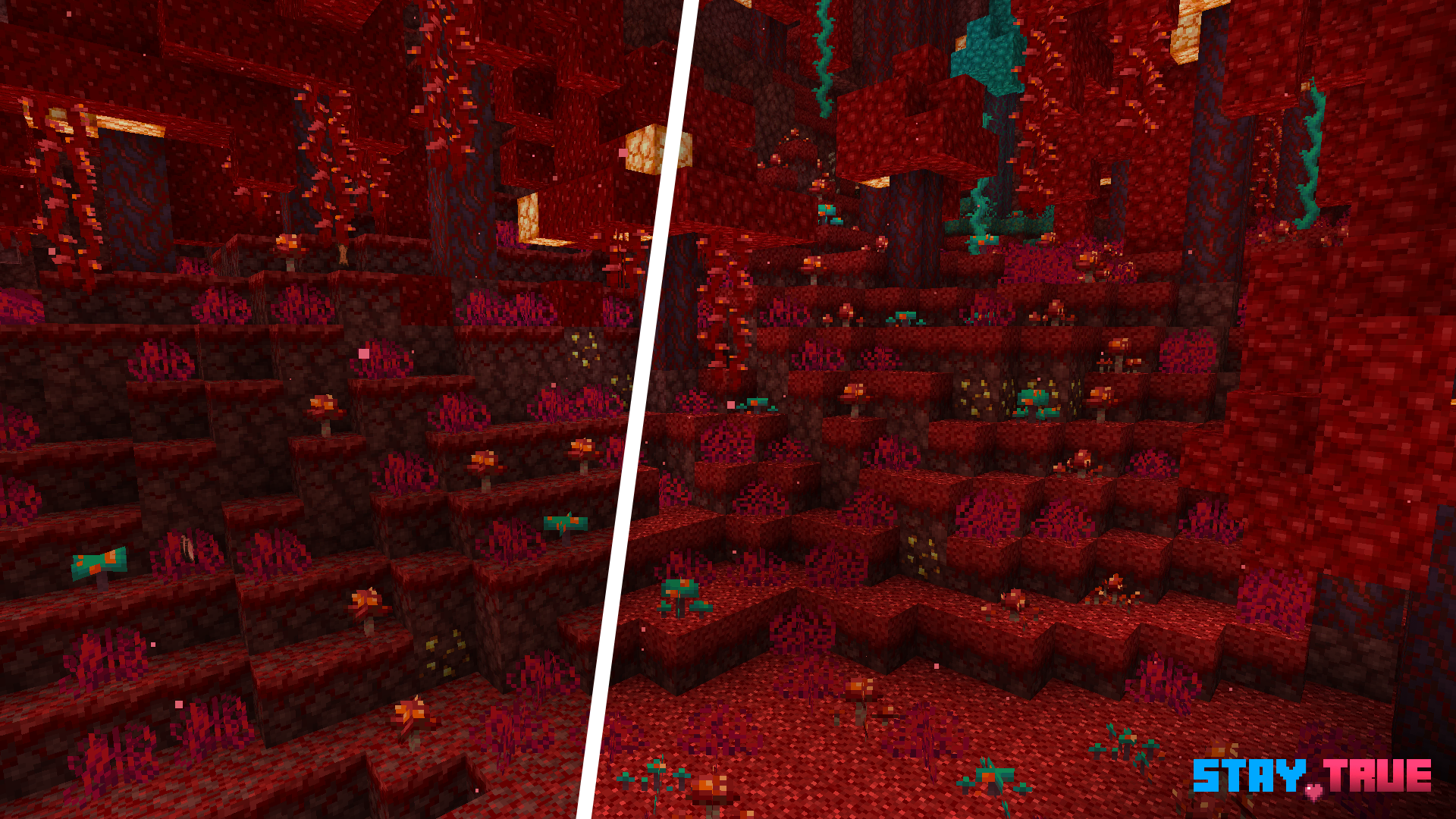 Stay True - Dimension du nether avec la  Crimson