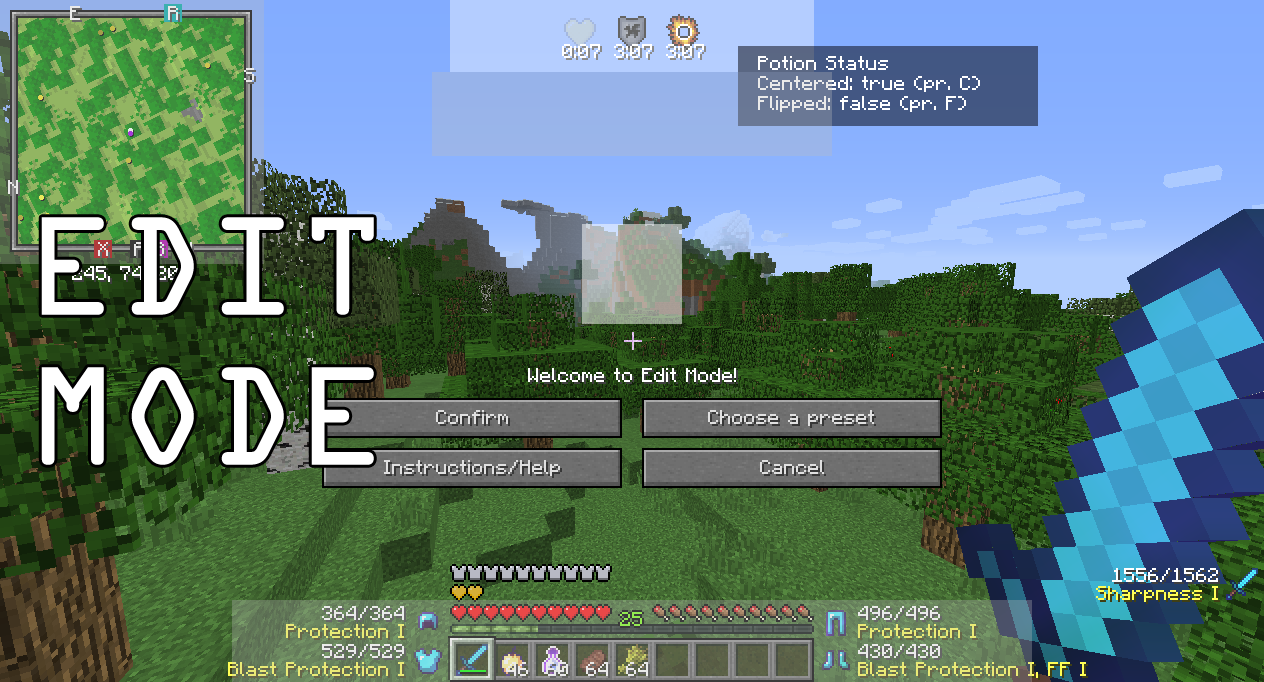 BetterPVP - Personnalisation de l'interface
