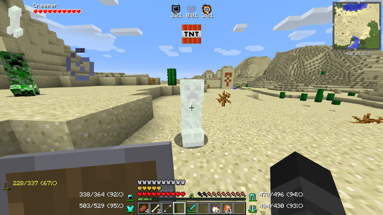 BetterPVP - L'explosion d'un creeper