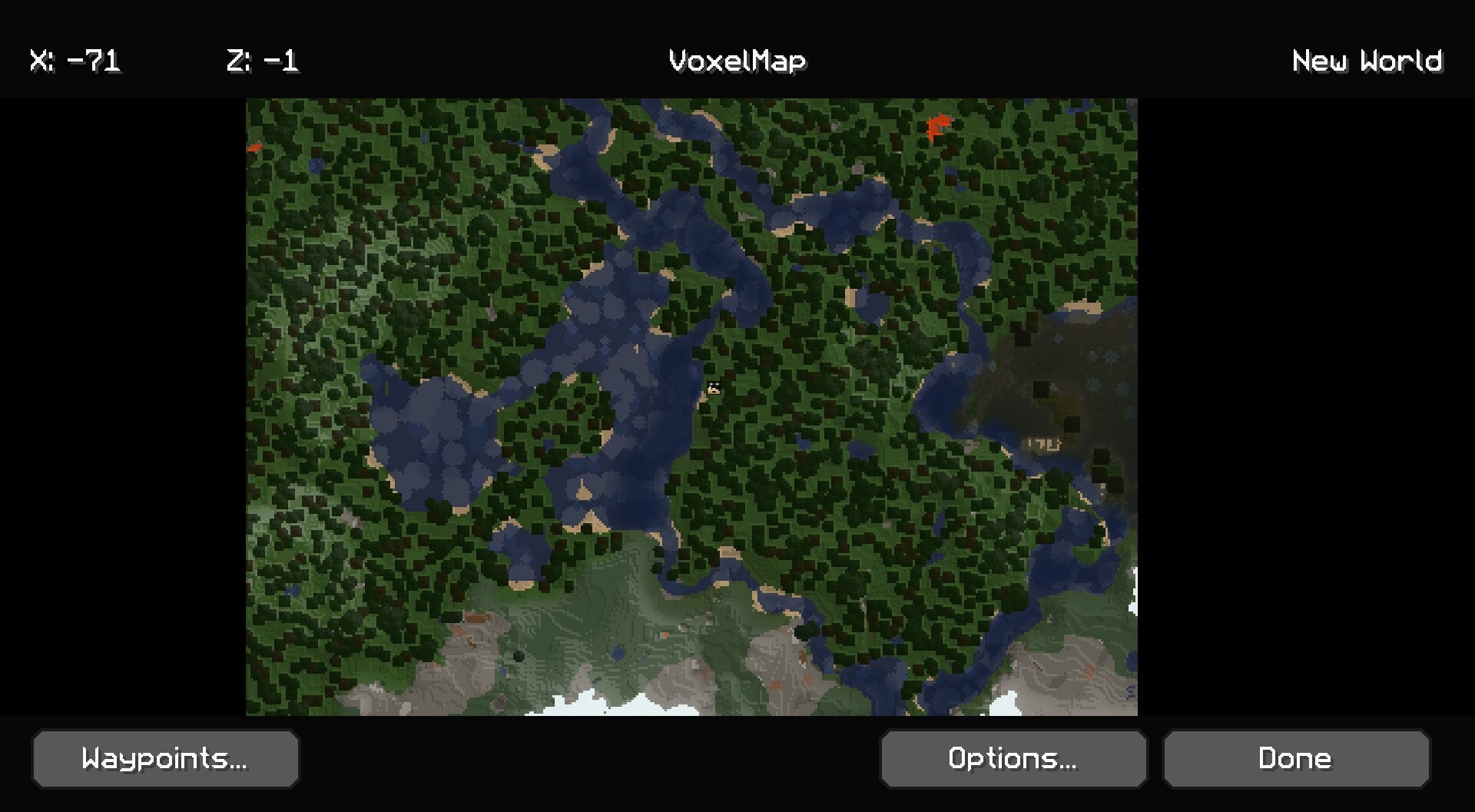 VoxelMap - La World Map