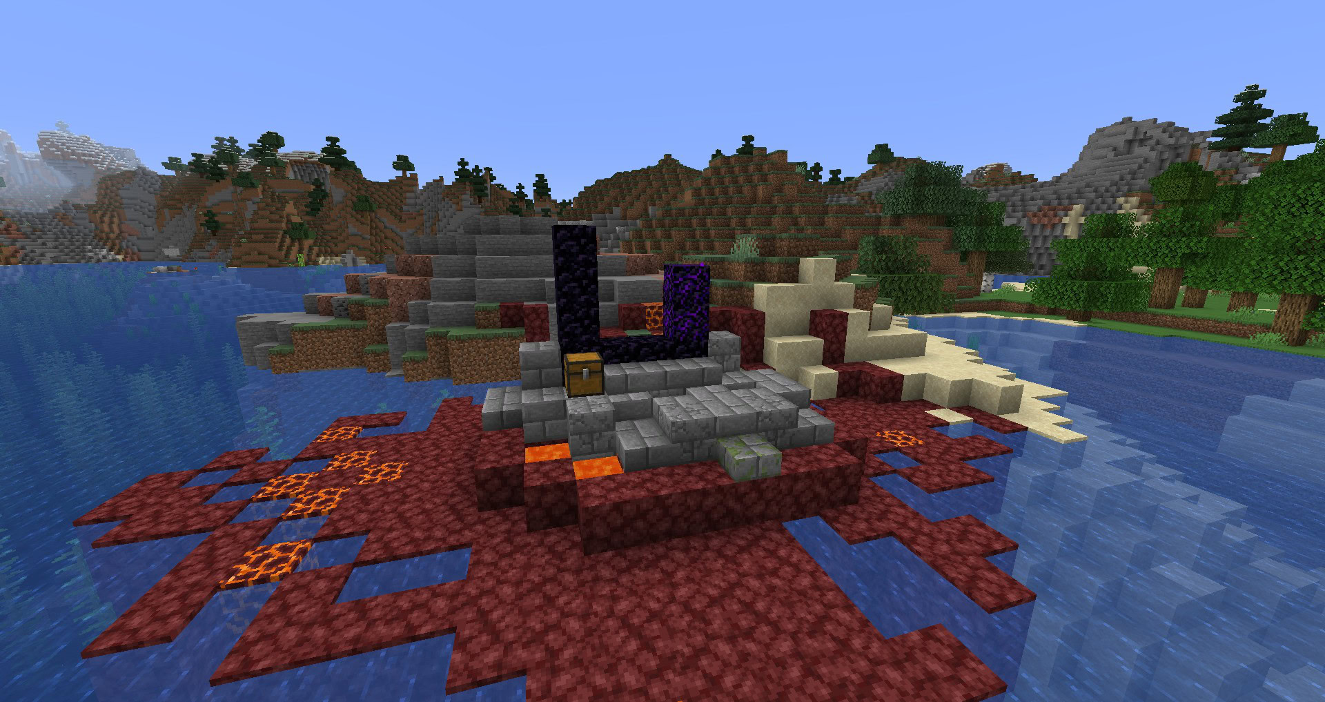 Portail en ruine - 20w16a