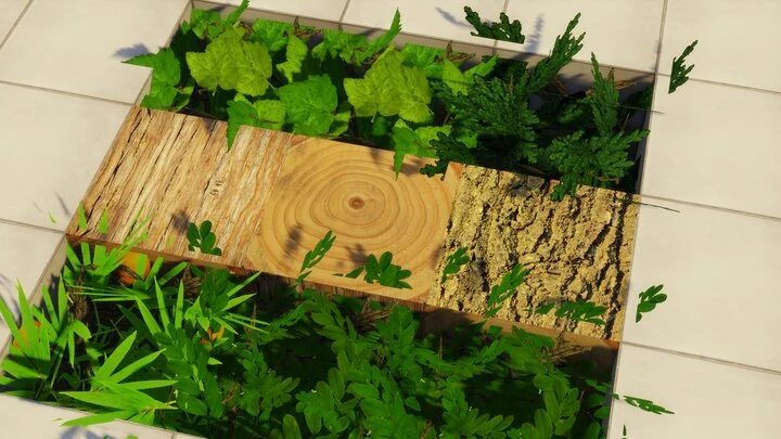 Resource Pack - Pandonis Realistics : Les textures détaillées d'un tronc d'arbre