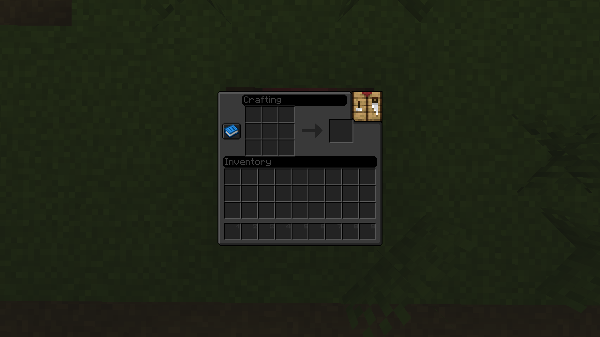 NBTpack - L'interface de Minecraft