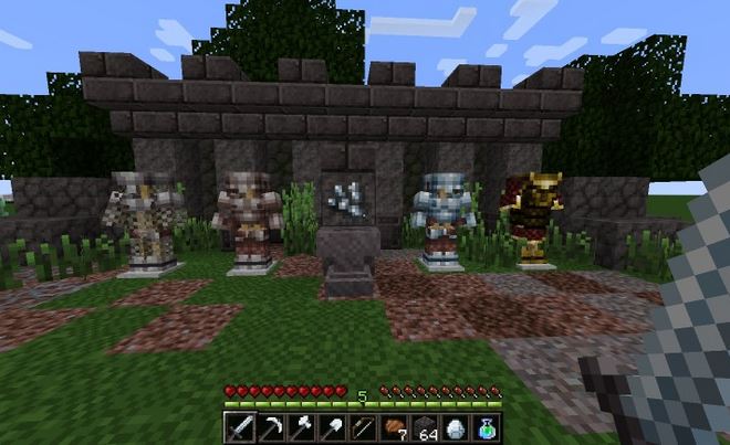 Resource Pack Rust : Armures et minerai