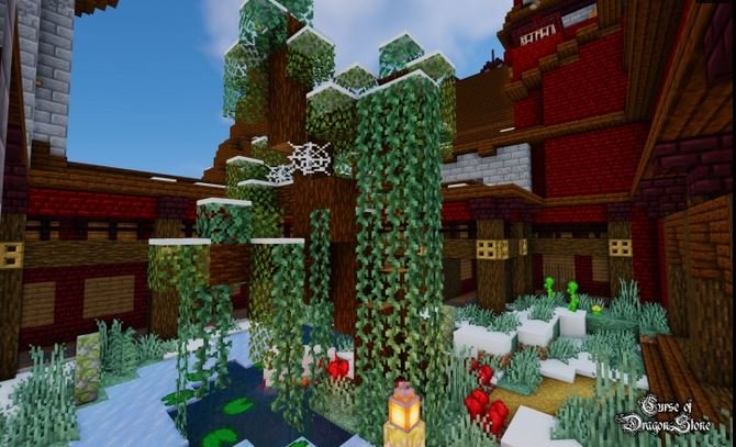 Map Curse of Dragon Stone : Jardin