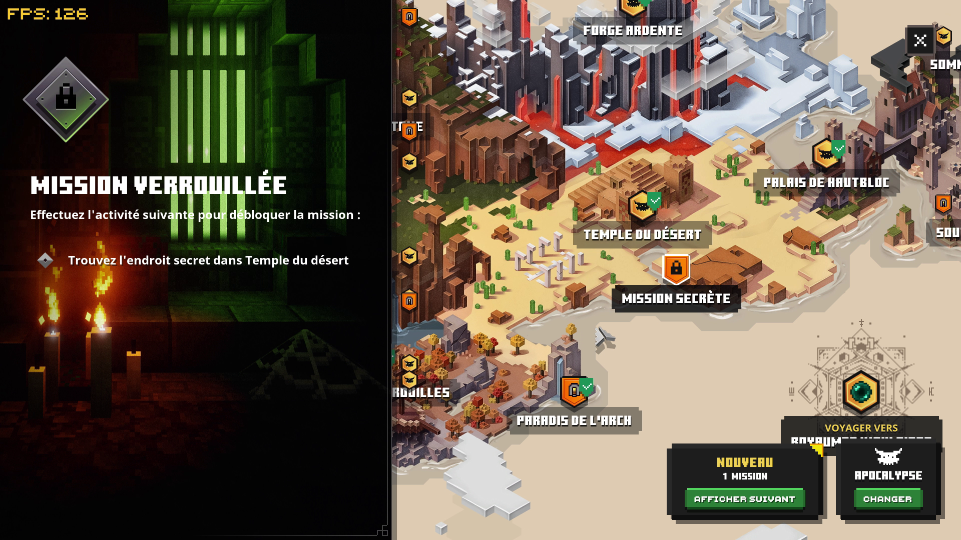 Minecraft Dungeons Temple perdu