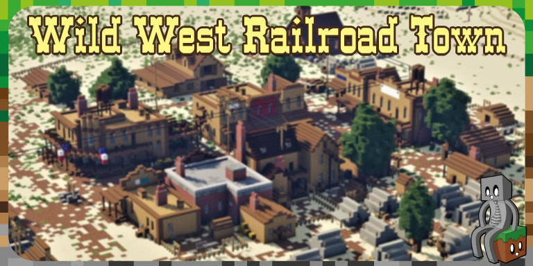 Map : Wild West Railroad Town