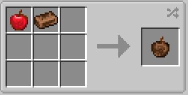 Craft de la pomme au chocolat