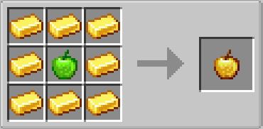 Craft d'une pomme d'or