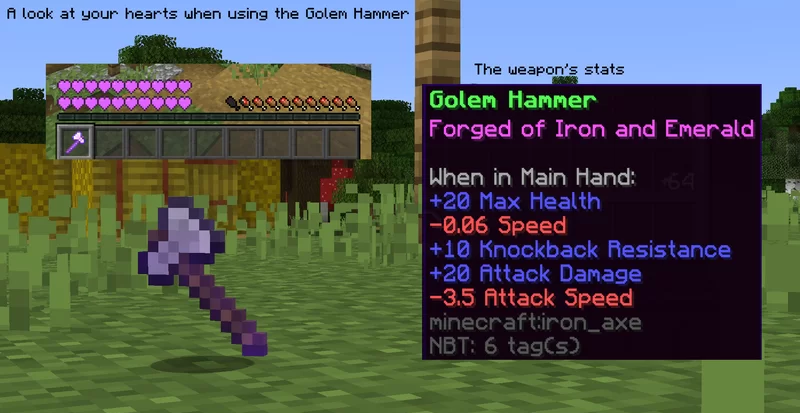 Better Golem Loot Better Shulker Drops