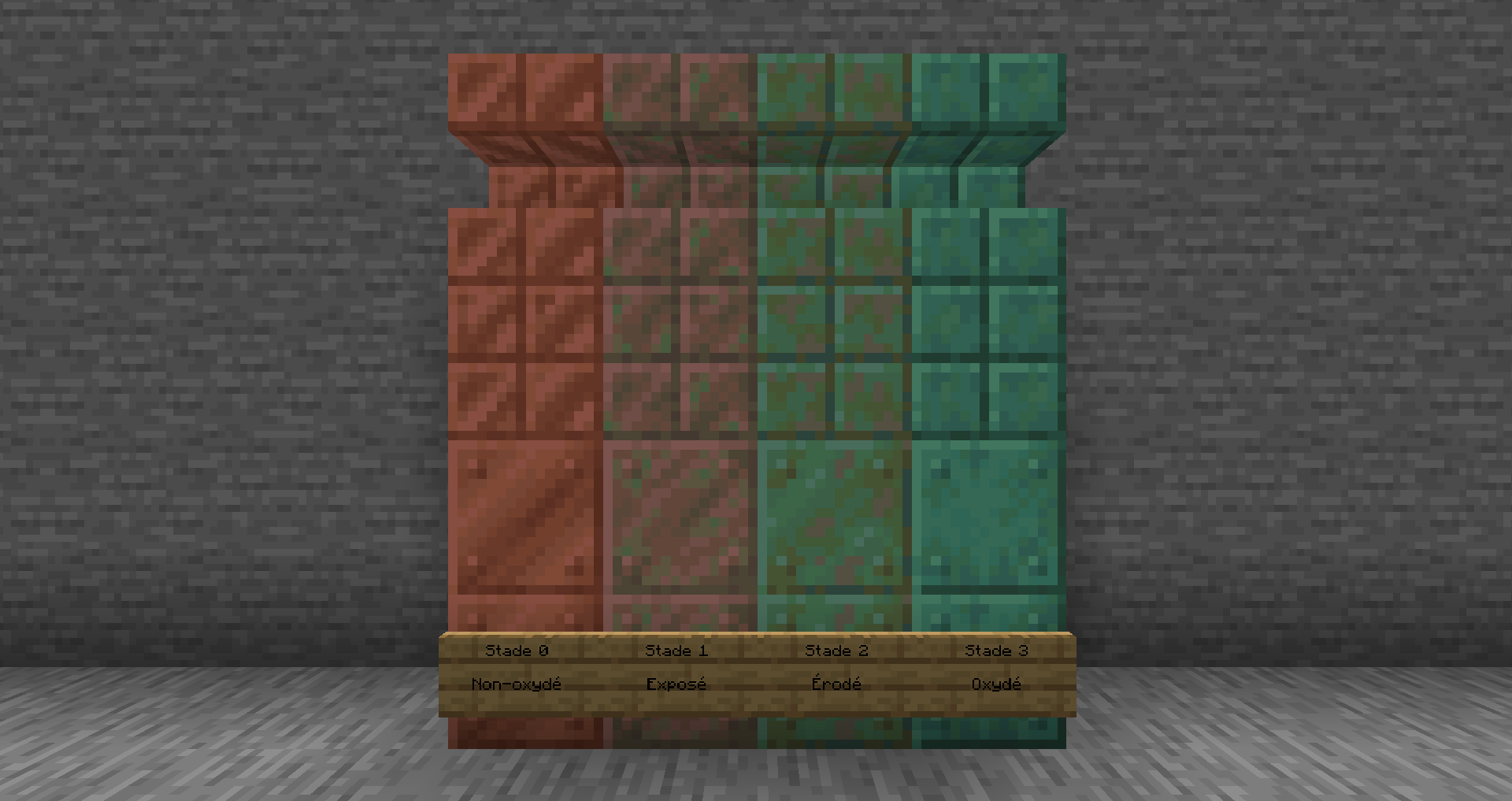 Bloc de cuivre 1.17