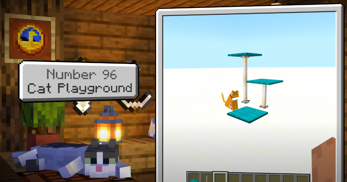 arbre a chat minecraft