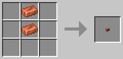 craft bouton cuivre