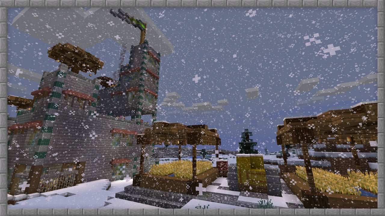 forteresse sous neige