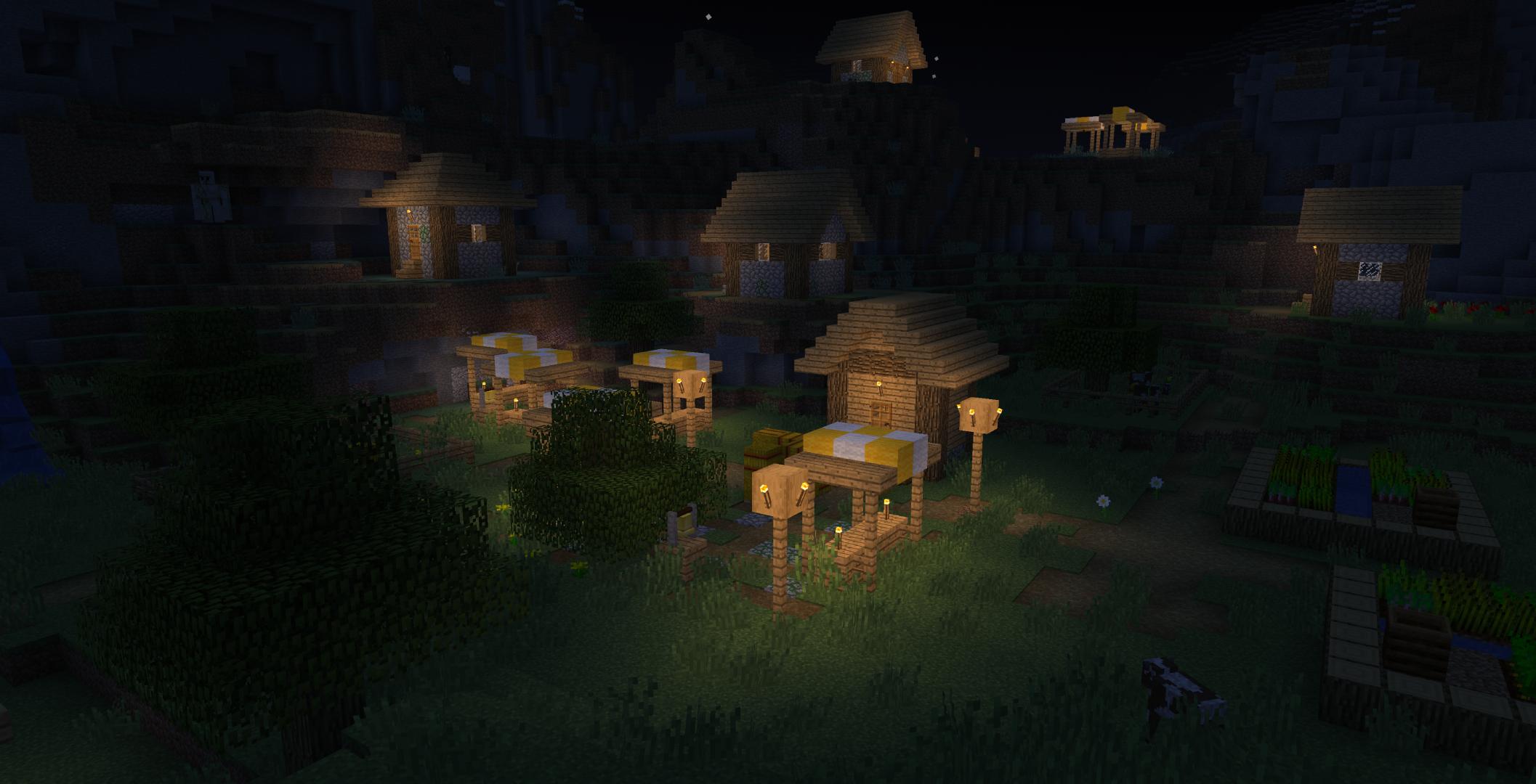 village de nuit