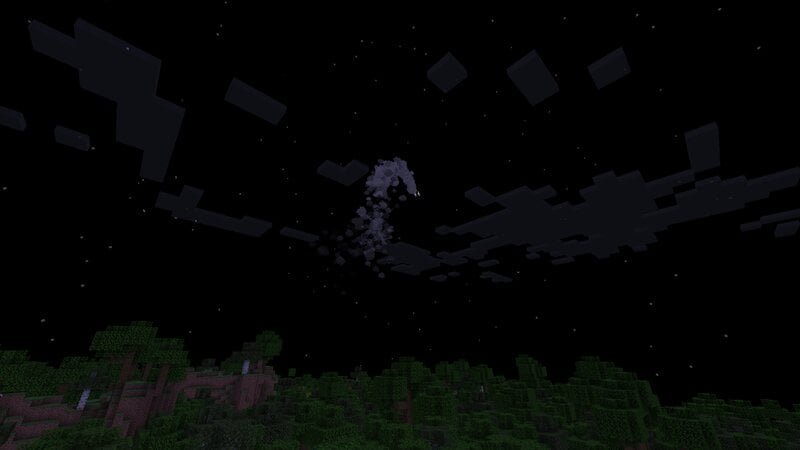 bete brouillard dans ciel