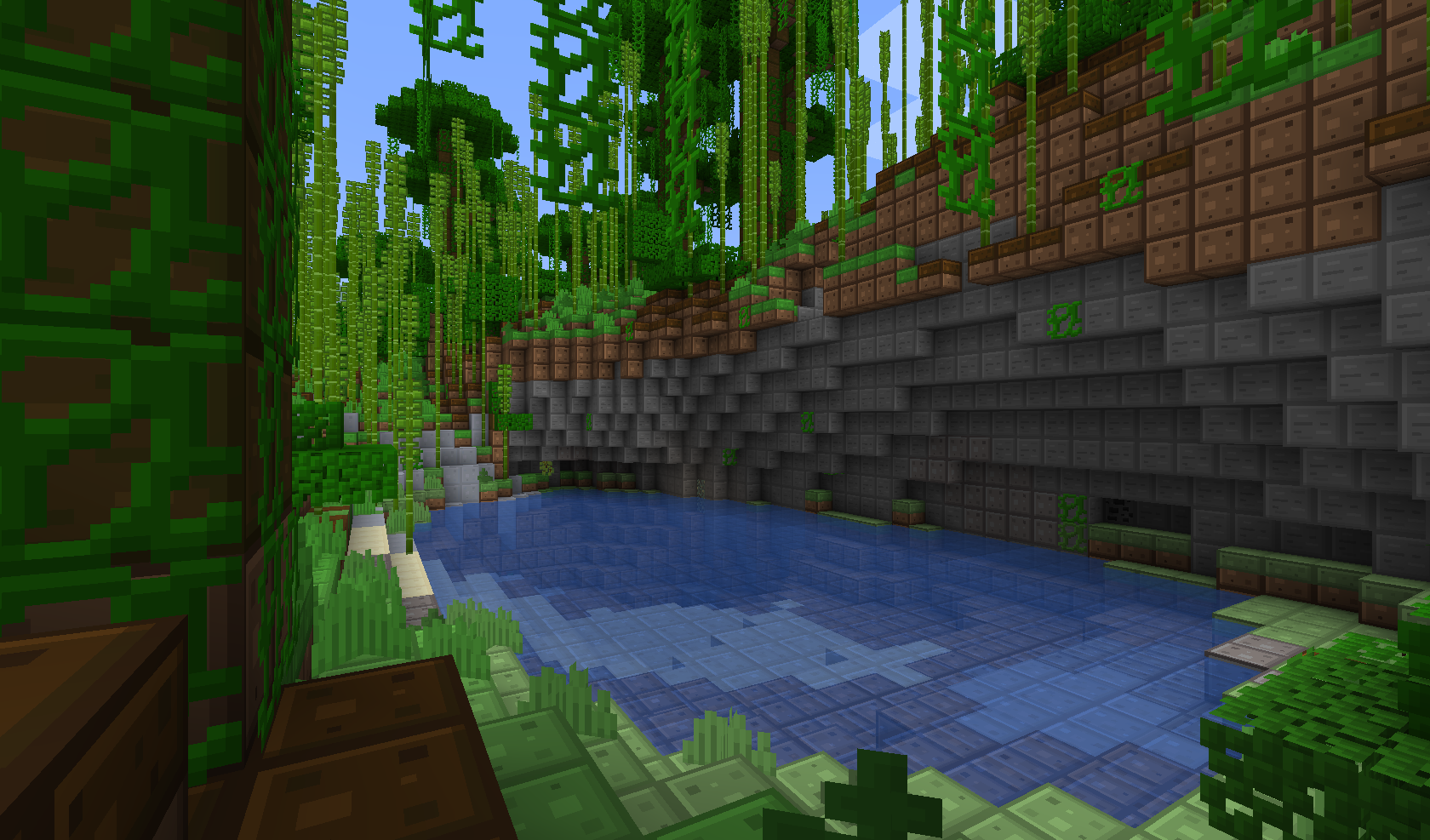 jungle pond
