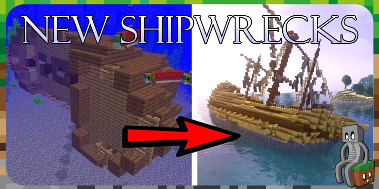 Datapack : New Shipwrecks