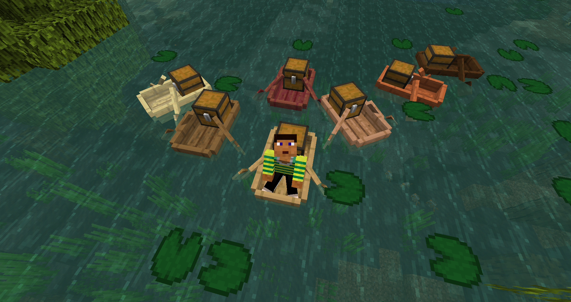 Bateau coffre