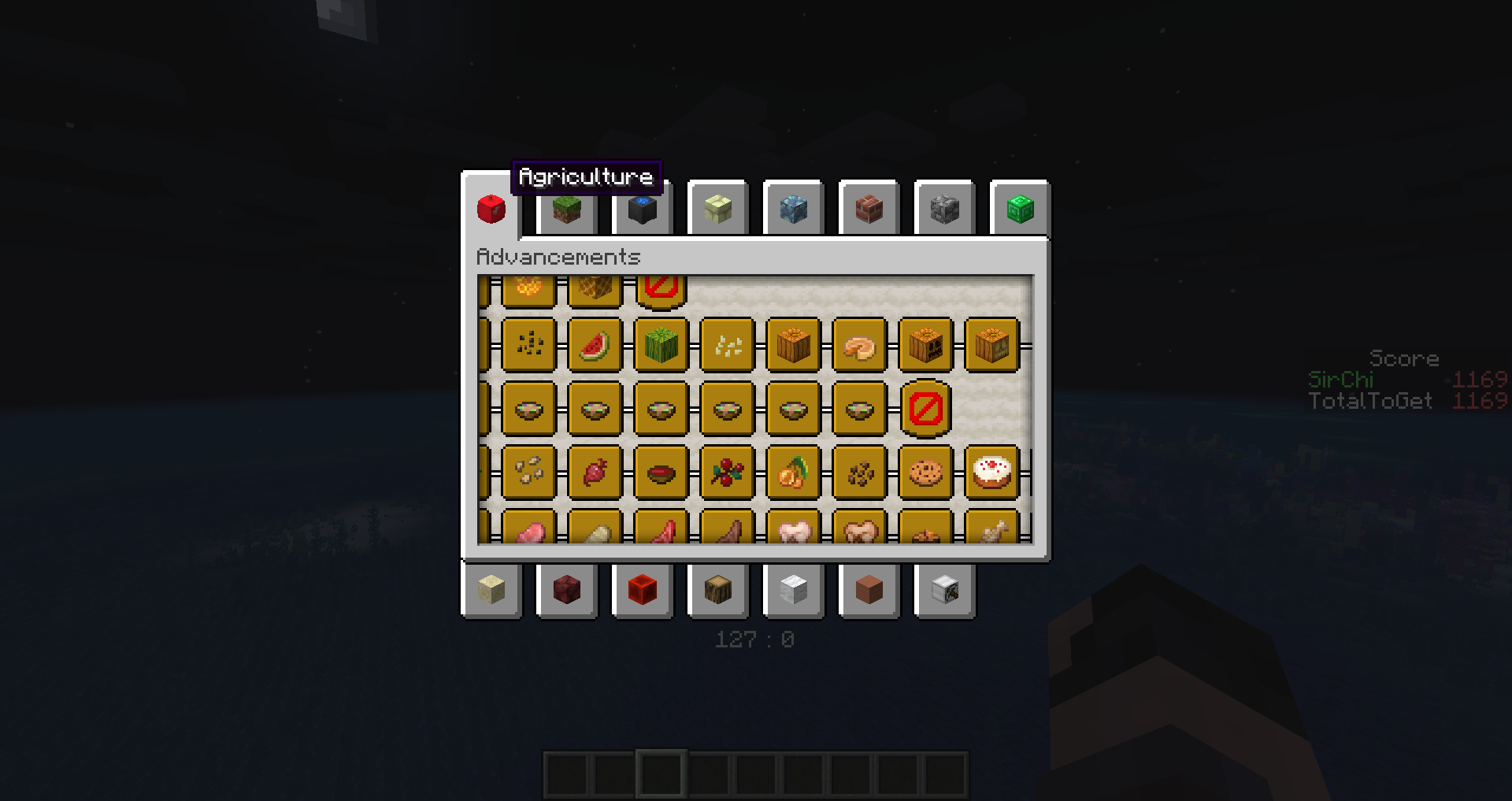 custom advancements