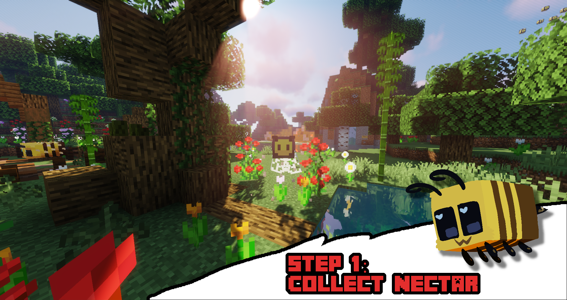 collect nectar