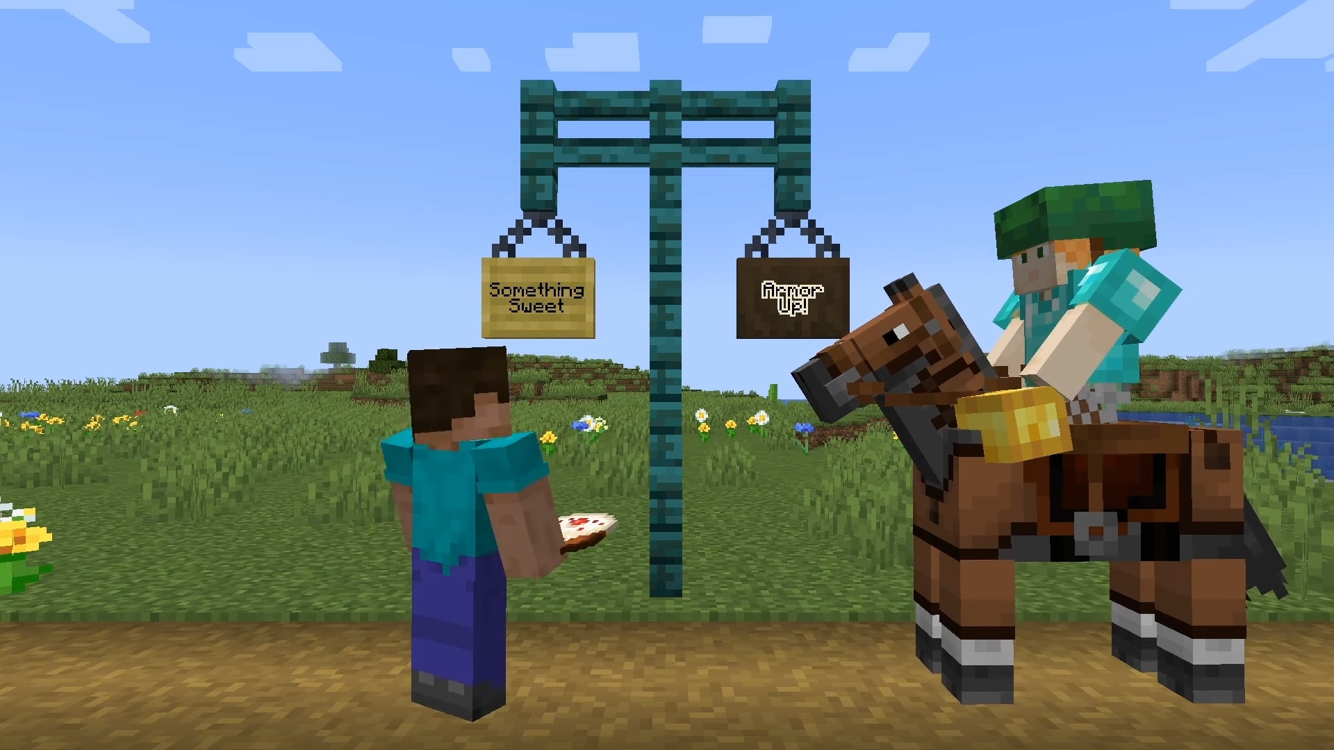 Pancarte suspendue 1.20