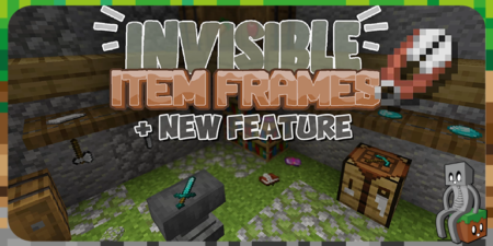Datapack : invisible item frames