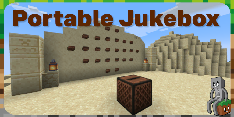 [Mod] Portable Jukebox [1.16.5 - 1.19.2]