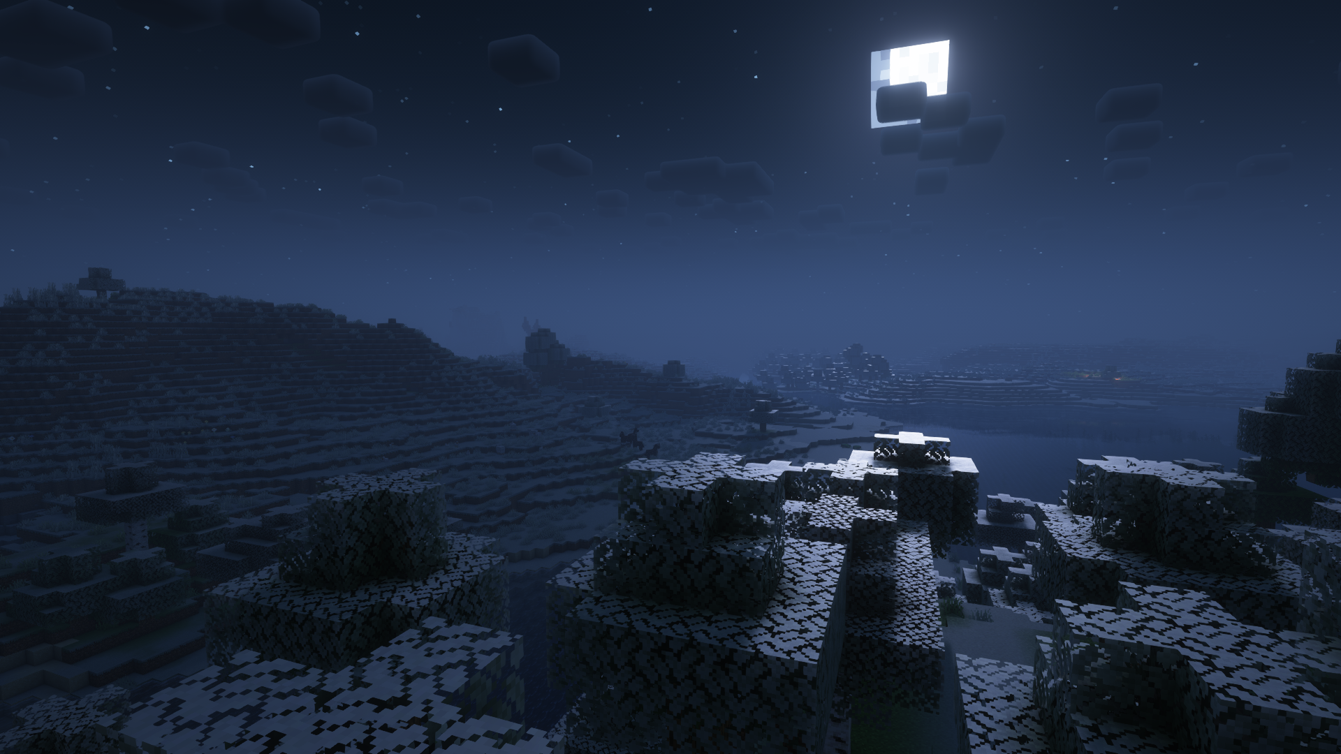 nuit enneigee