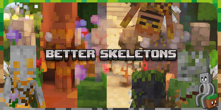 Resource Pack : better skeletons
