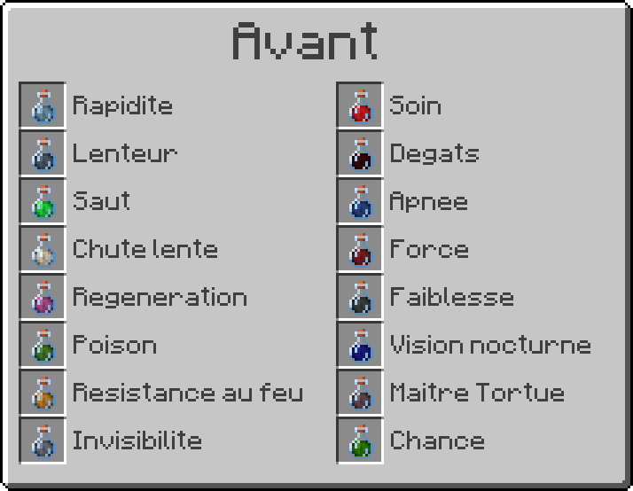 Potions avant 1.19.4