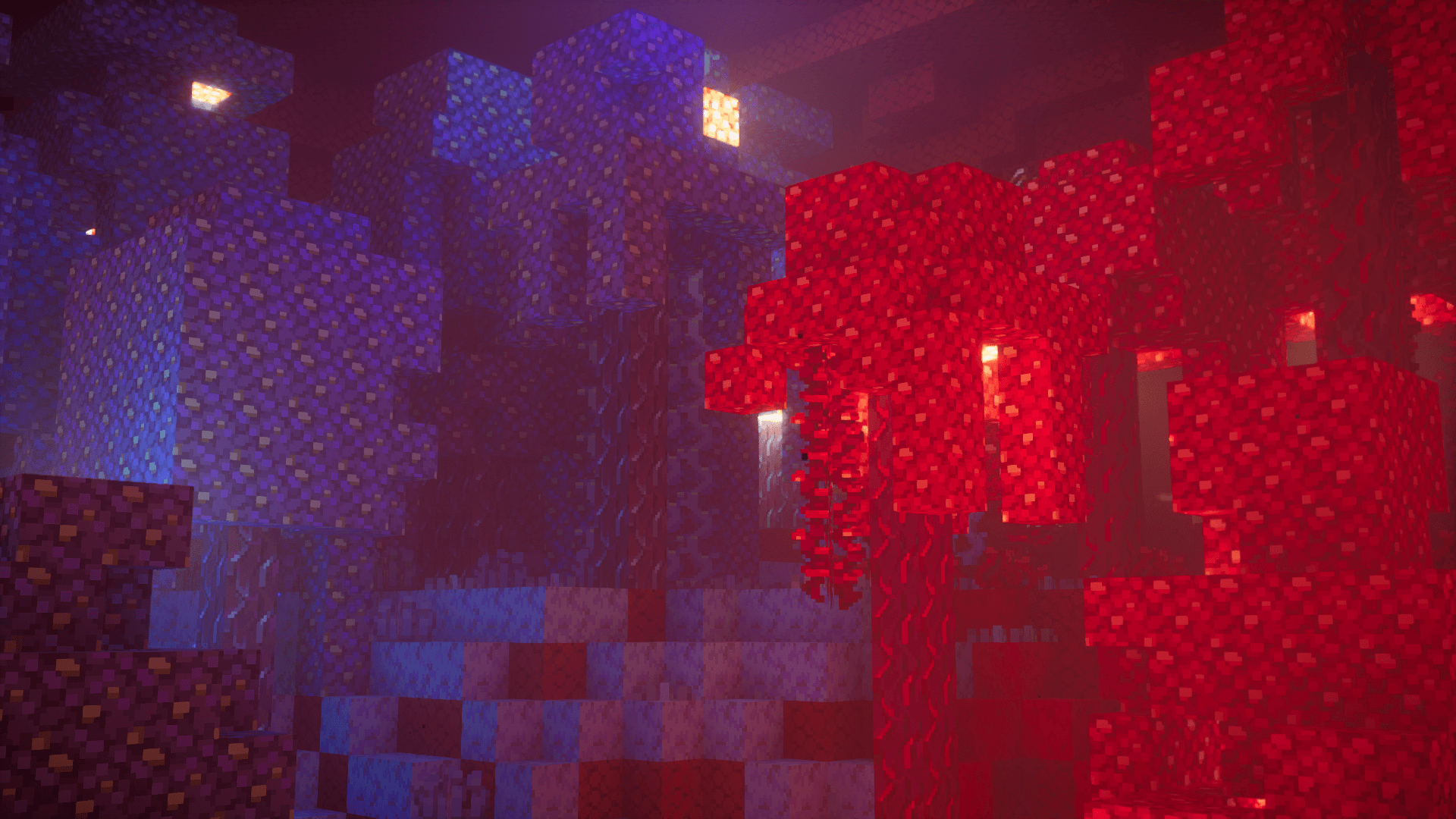 netheer crimson and warped