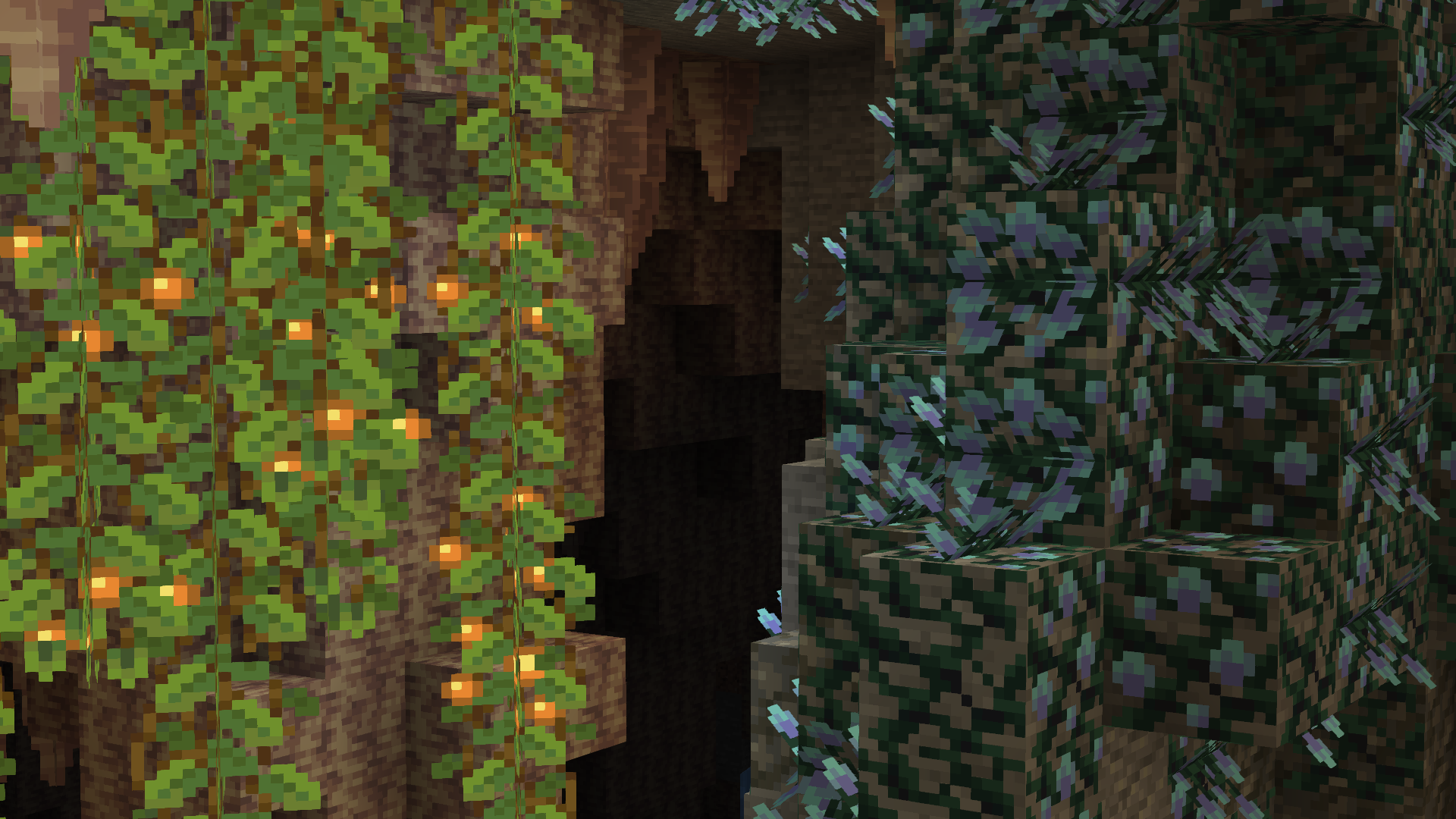 cave vines glow lichen