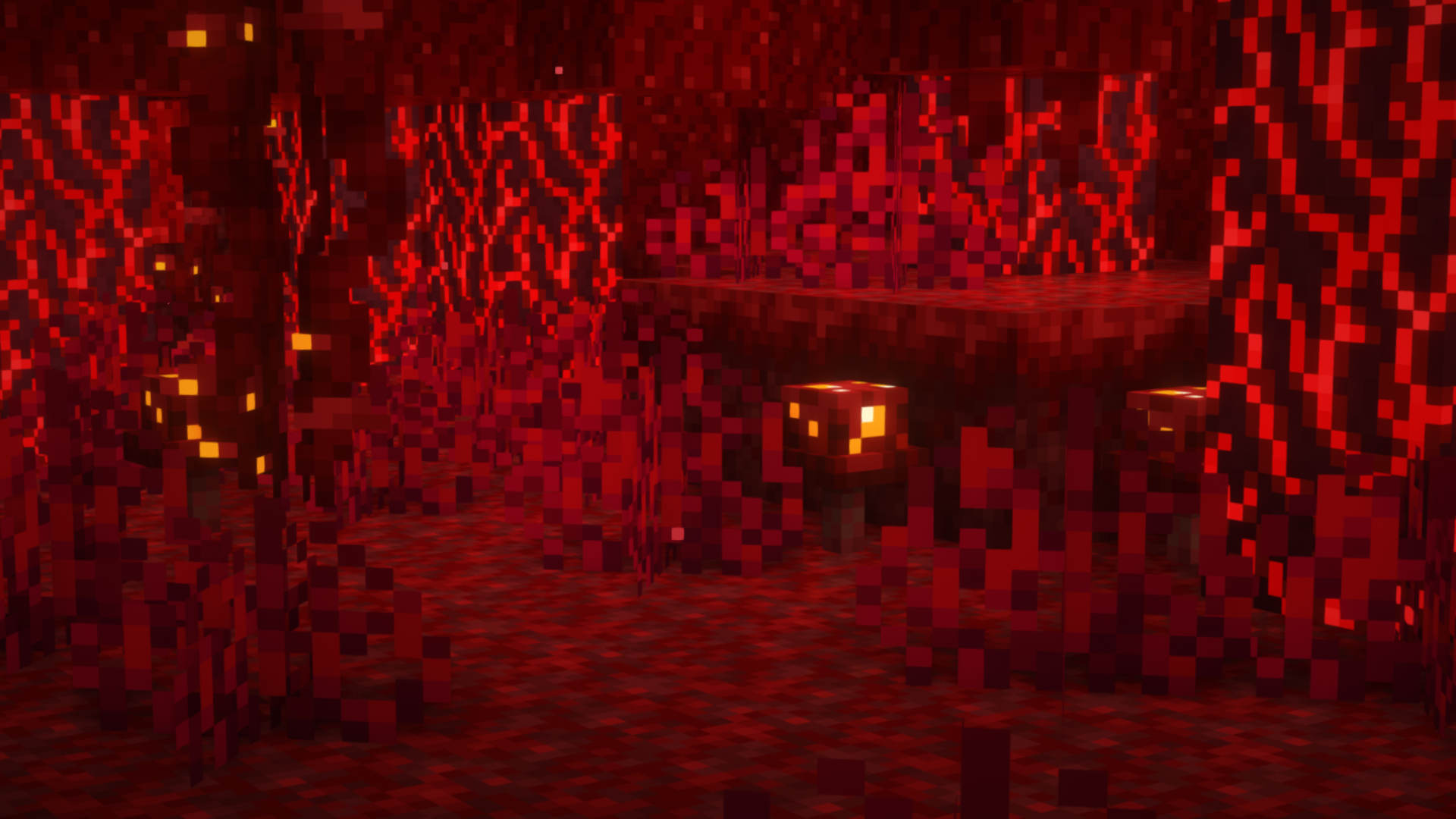 crimson plants