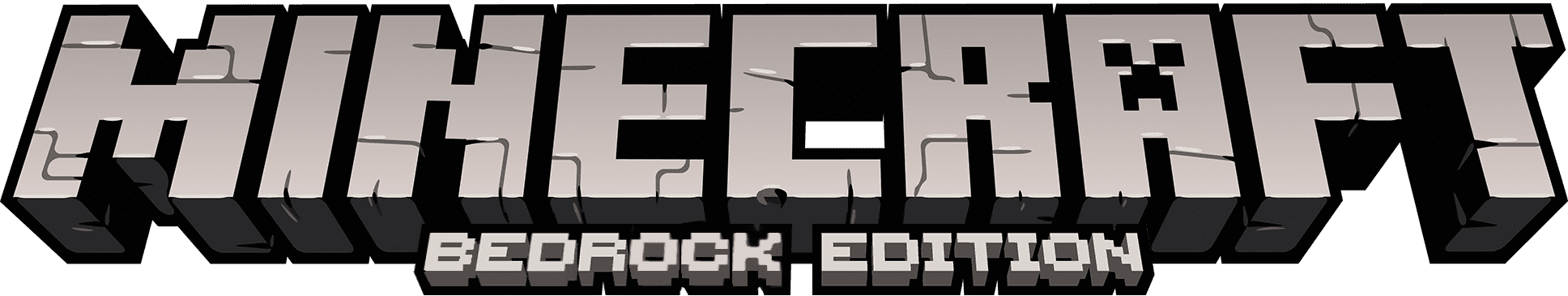 minecraft bedrock logo