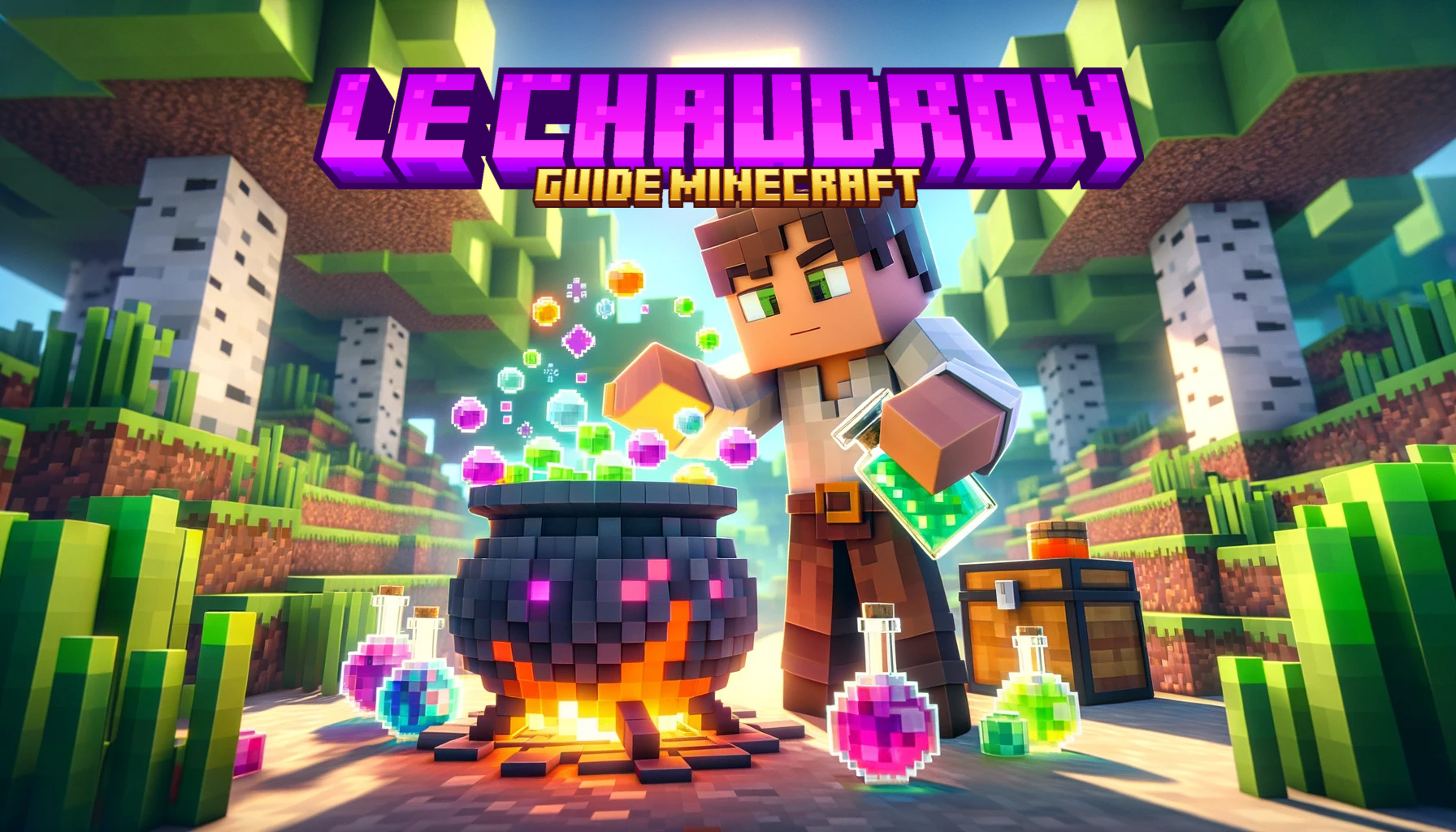 Guide du chaudron dans Minecraft