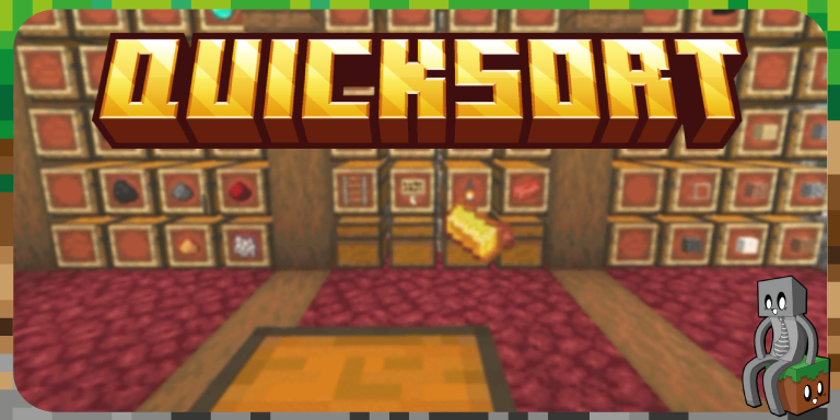 Quicksort - Mod Minecraft