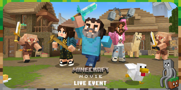 Minecraft Movie Live Event