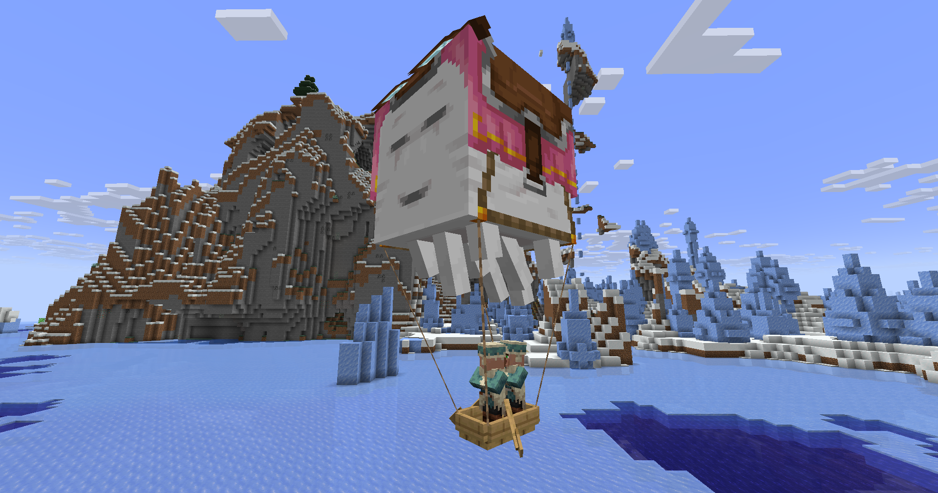 Ghast joyeux laisse
