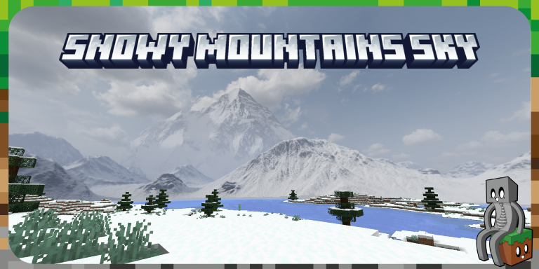 Snowy Mountains Sky