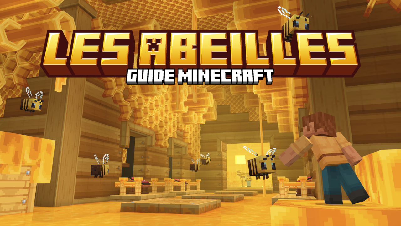 Abeilles – Guide Minecraft