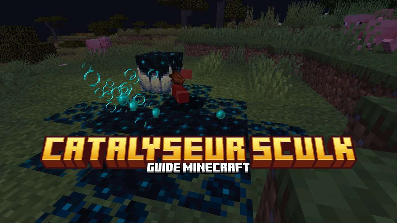 Catalyseur Sculk Guide