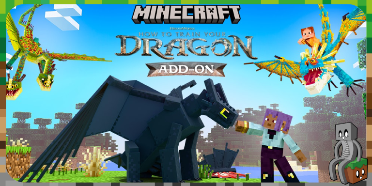 Minecraft _ How to train your dragon